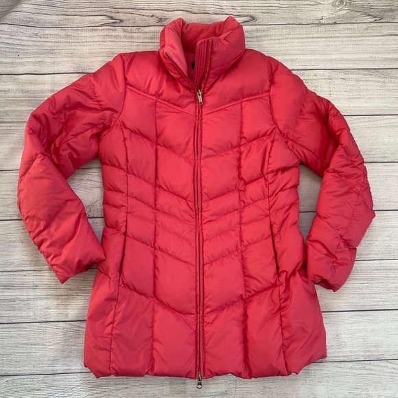 Lands' End Jackets & Blazers - Lands’ End - Pink Down Jacket - Size S (6/8)
